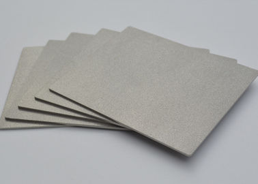 Chemical Resistant Sintered Metal Filter Elements Square Splate Sheet Rigid Structure